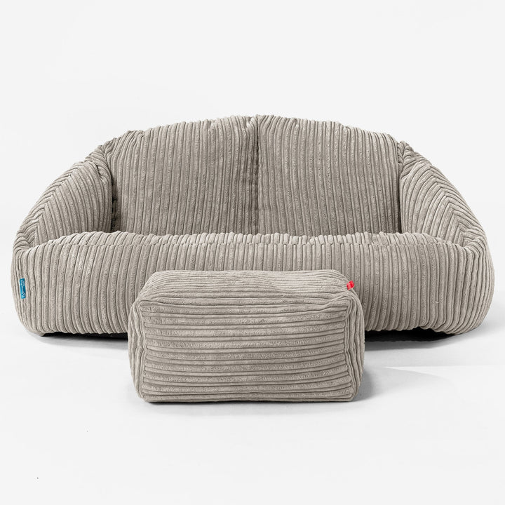 Bubble Kids Sofa Bean Bag - Cord Mink 02