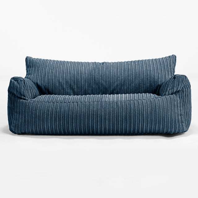 Josephine Children's Sofa Bean Bag 1-5 yr - Cord Navy Blue 01