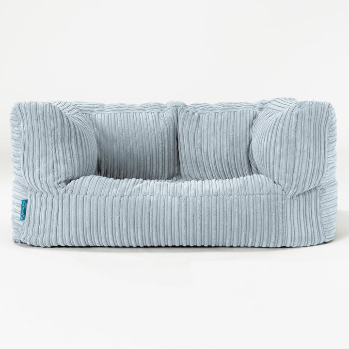 Albert Kids Sofa Bean Bag 2 6 yr Cord Baby Blue