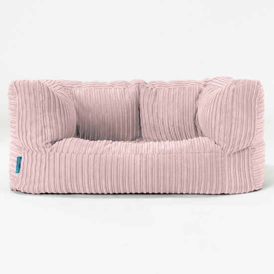 Albert Kids Sofa Bean Bag 2-6 yr - Cord Blush Pink 01