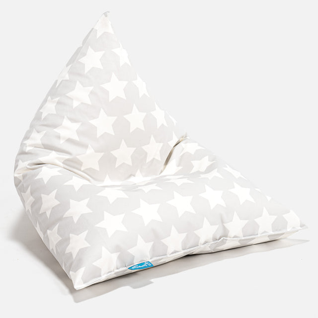 Kids' Beanbag Pod - Print Grey Star 01