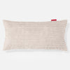 XL Rectangular Support Cushion 40 x 80cm - Cord Ivory 01