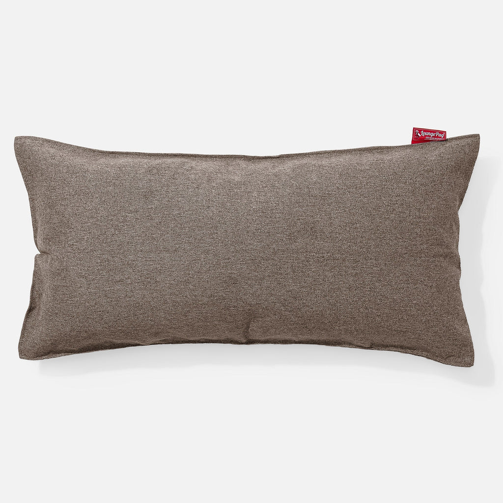 XL Rectangular Support Cushion 40 x 80cm - Interalli Wool Biscuit 01