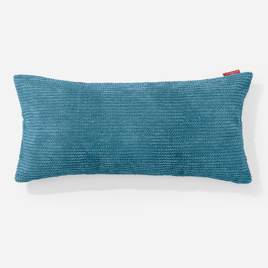 XL Rectangular Support Cushion 40 x 80cm - Pom Pom Aegean Blue 01