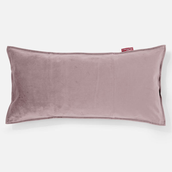 XL Rectangular Support Cushion 40 x 80cm - Velvet Rose Pink 01