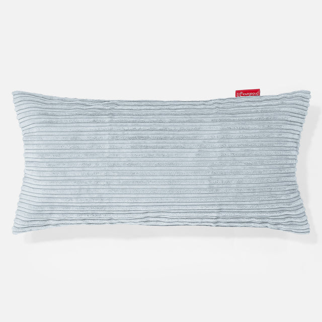 XL Rectangular Support Cushion 40 x 80cm - Cord Baby Blue 01