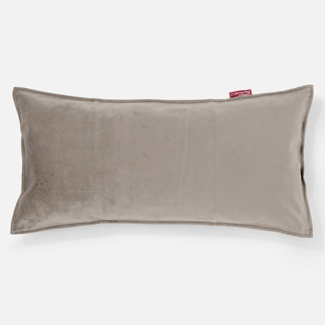 XL Rectangular Support Cushion 40 x 80cm - Velvet Mink 01