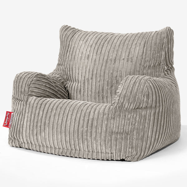 Josephine Bean Bag Armchair - Cord Mink 01