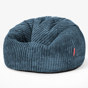 Classic Bean Bag Chair - Cord Navy Blue