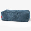 Large Footstool - Cord Navy Blue 01