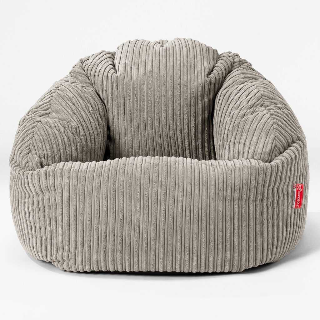 Bubble Bean Bag Chair - Cord Mink 01