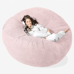 Mega Mammoth Bean Bag Sofa - Cord Blush Pink