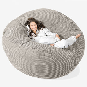 Mega Mammoth Bean Bag Sofa - Cord Mink