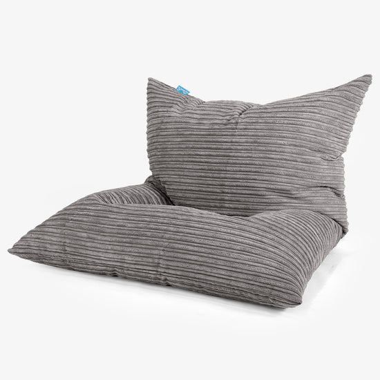 Junior Children's Beanbag 2-14 yr - Cord Graphite Grey 01