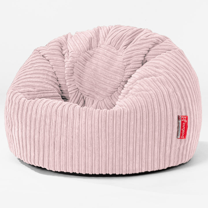 Classic Kids Bean Bag Chair 1-5 yr - Cord Blush Pink 01