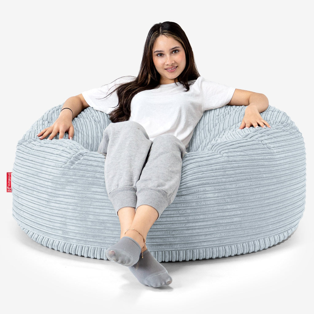 Mammoth Bean Bag Sofa - Cord Baby Blue 01