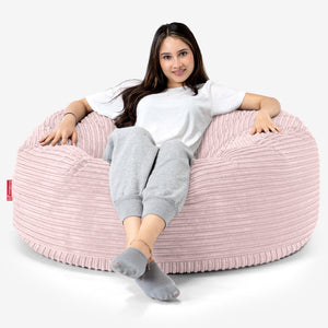 Mammoth Bean Bag Sofa - Cord Blush Pink
