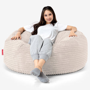 Mammoth Bean Bag Sofa - Cord Ivory