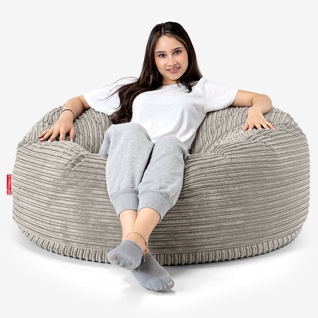 Mammoth Bean Bag Sofa - Cord Mink 01