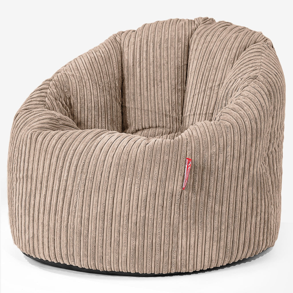 Cuddle Up Beanbag Chair - Cord Sand 01