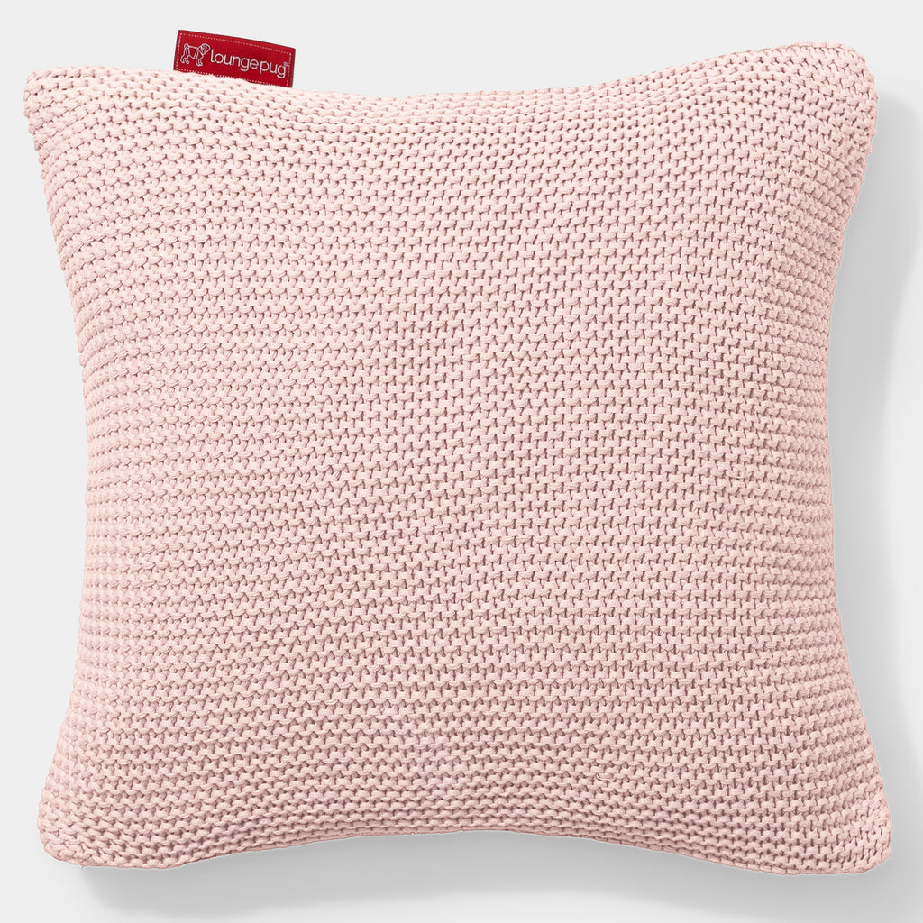 Scatter Cushion 45 x 45cm - 100% Cotton Ellos Baby Pink 01