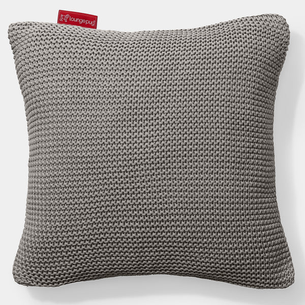 Scatter Cushion 45 x 45cm - 100% Cotton Ellos Graphite Grey 01