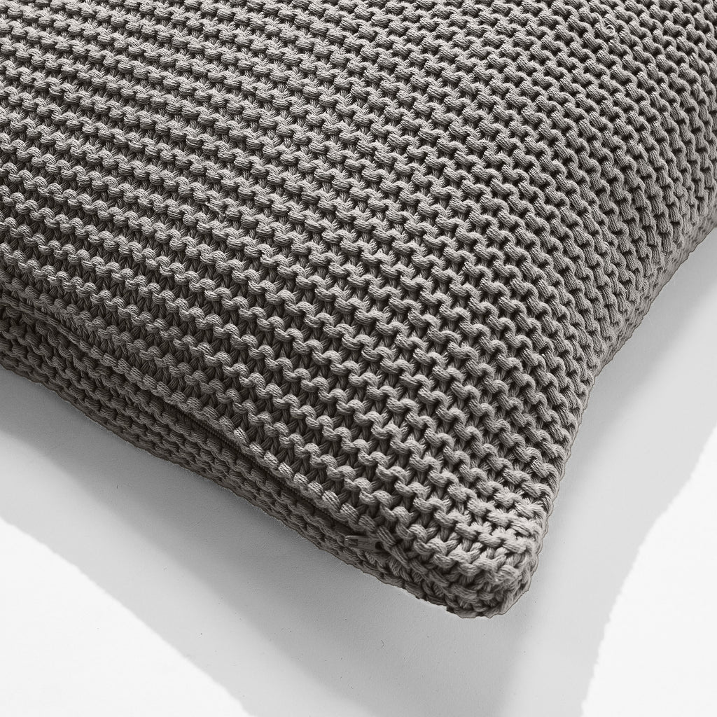 Scatter Cushion 45 x 45cm - 100% Cotton Ellos Graphite Grey 02