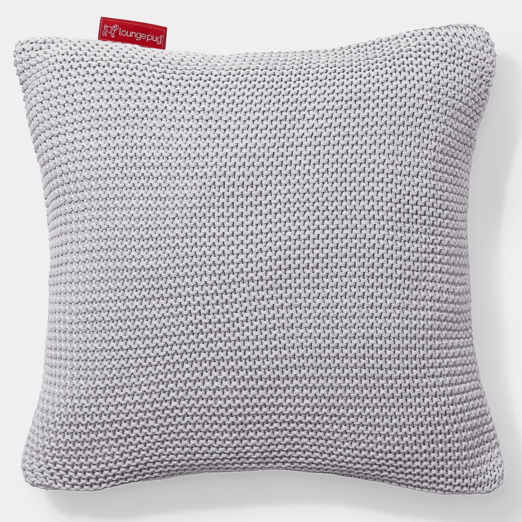 Scatter Cushion 45 x 45cm - 100% Cotton Ellos Light Grey 01