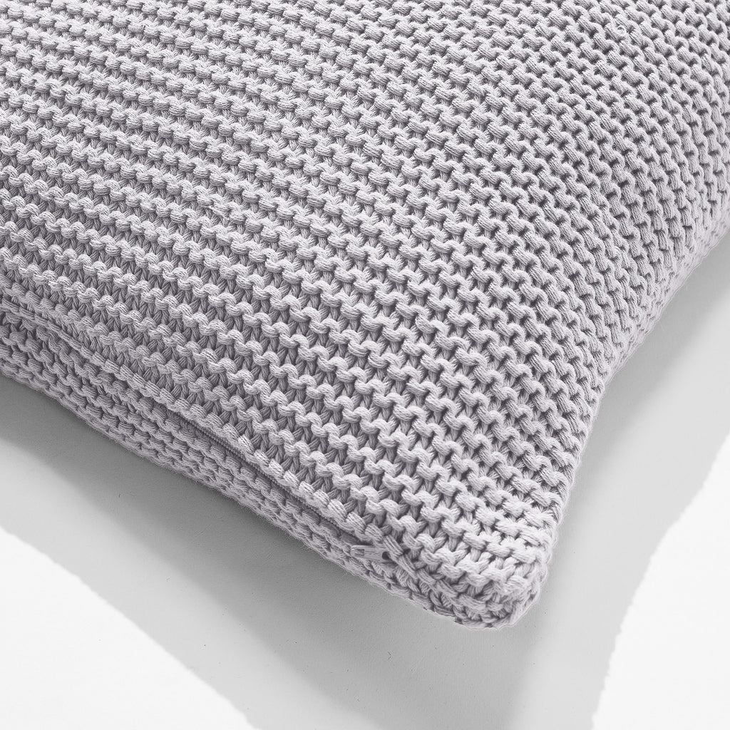 Scatter Cushion 45 x 45cm - 100% Cotton Ellos Light Grey 02