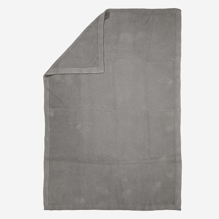 Throw / Blanket - 100% Cotton Ellos Graphite Grey 03