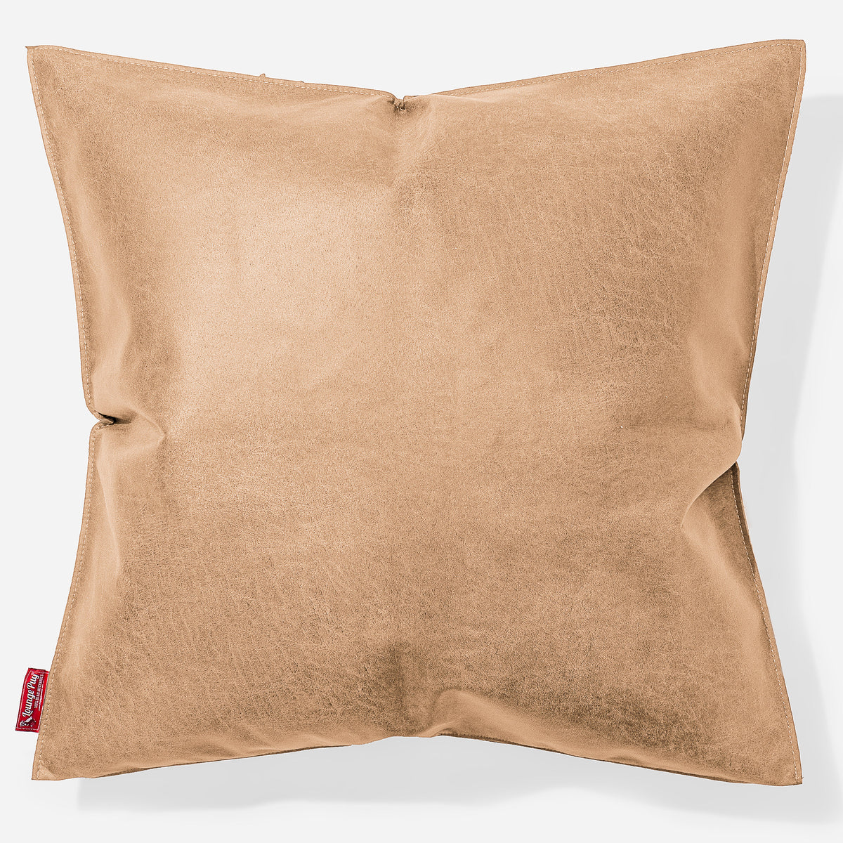 Lounge Pug Extra Large Scatter Cushion 70 X 70cm Distressed Leather Honey Brown Decorative Pillow Square Sofa Cushions Big Bertha Original IE