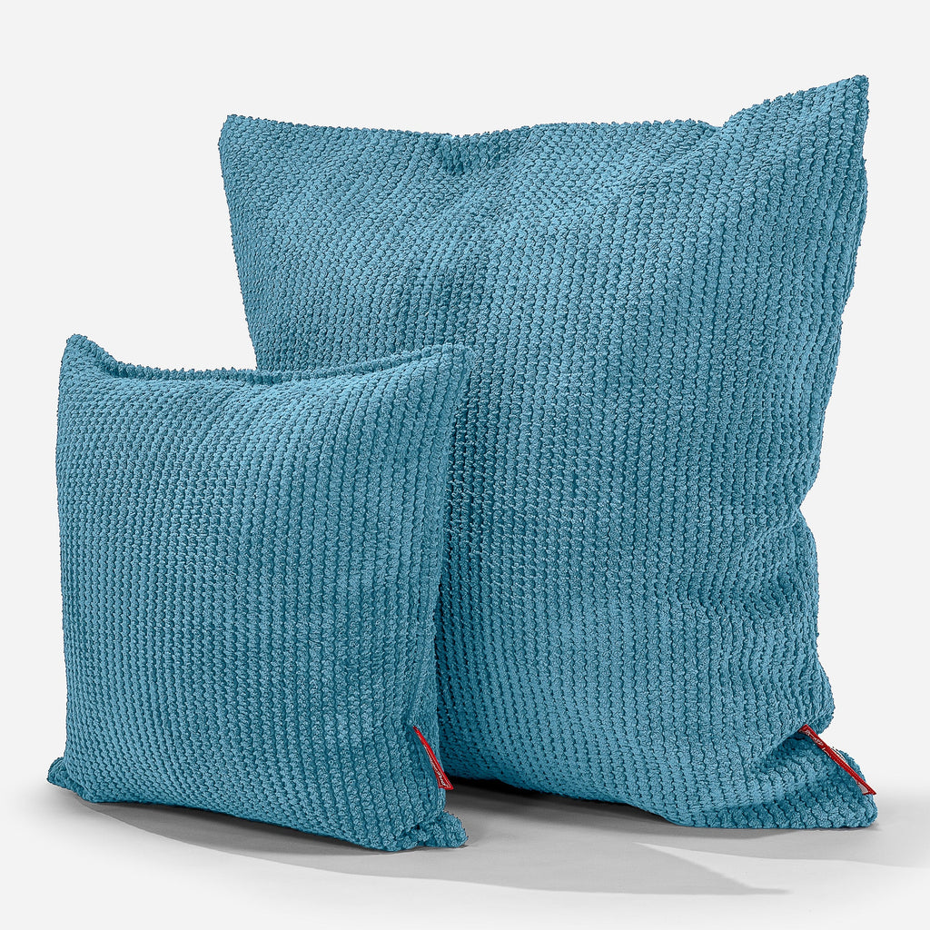 Extra Large Scatter Cushion 70 x 70cm - Pom Pom Aegean Blue 02