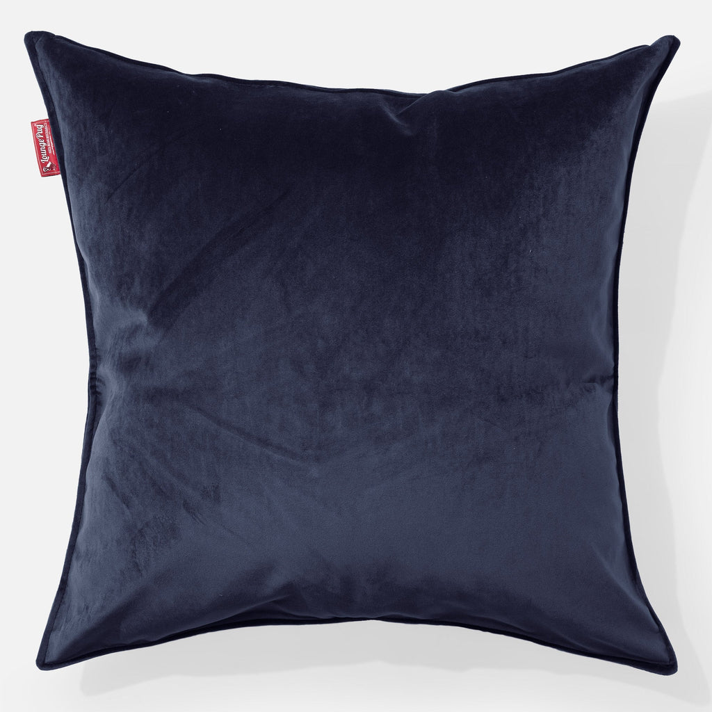 Extra Large Scatter Cushion 70 x 70cm - Velvet Midnight Blue 01