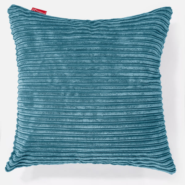 Extra Large Cushion 70 x 70cm - Cord Aegean Blue 01