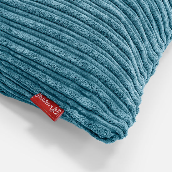 Extra Large Cushion 70 x 70cm - Cord Aegean Blue 03