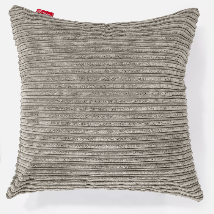 Extra Large Cushion 70 x 70cm - Cord Mink 01