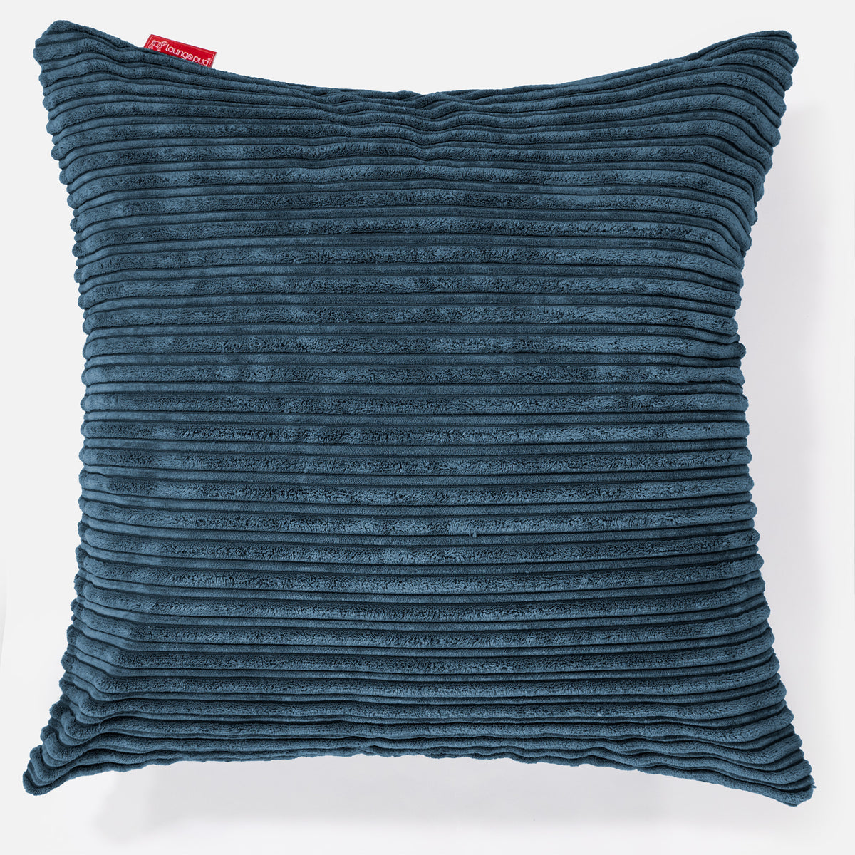 Lounge Pug Extra Large Scatter Cushion 70 X 70cm Cord Navy Blue