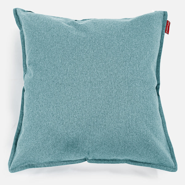 Extra Large Scatter Cushion 70 x 70cm - Interalli Wool Aqua 01