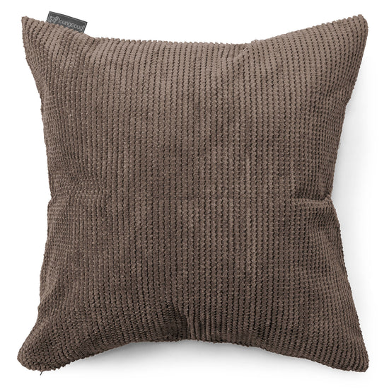 Extra Large Scatter Cushion 70 x 70cm - Pom Pom Chocolate Brown 01