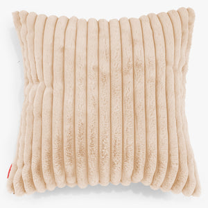 Extra Large Scatter Cushion Cover 70 x 70cm - Ultra Plush Cord Peach