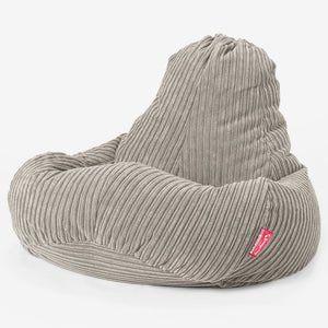 Ultra Lux Gaming Bean Bag Chair - Cord Mink