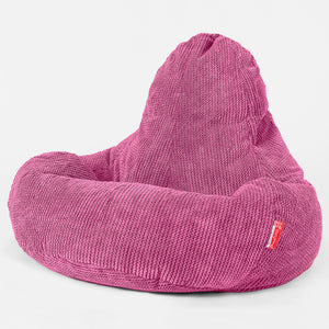 Ultra Lux Gaming Bean Bag Chair - Pom Pom Pink