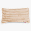 XL Rectangular Support Cushion Cover 40 x 80cm - Ultra Plush Cord Peach 01