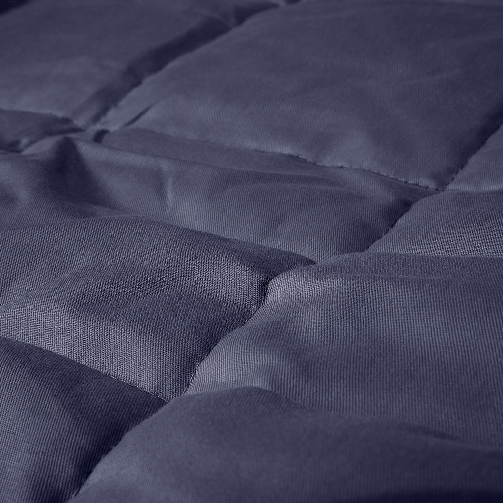 Weighted Blanket for Adults - Cotton Dark Blue 04