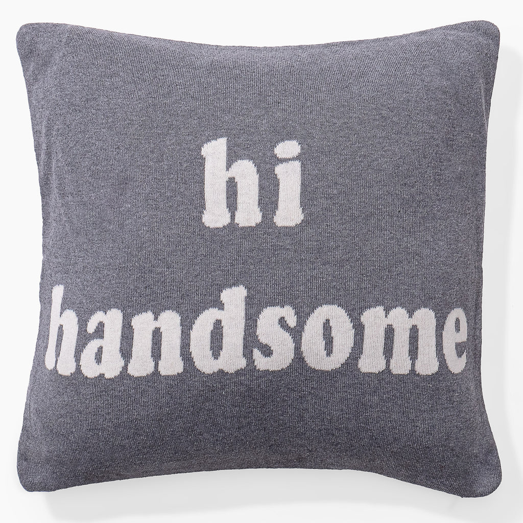 Scatter Cushion 45 x 45cm - 100% Cotton Hey Gorgeous 01