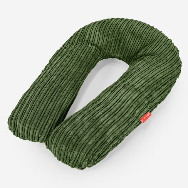 Hug Pillow - Cord Forest Green 01