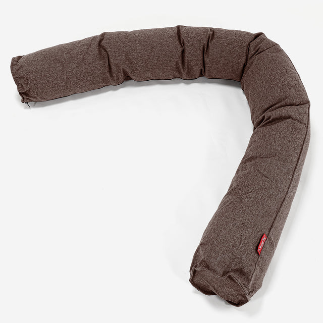 XXL Cuddle Cushion - Interalli Wool Brown 01