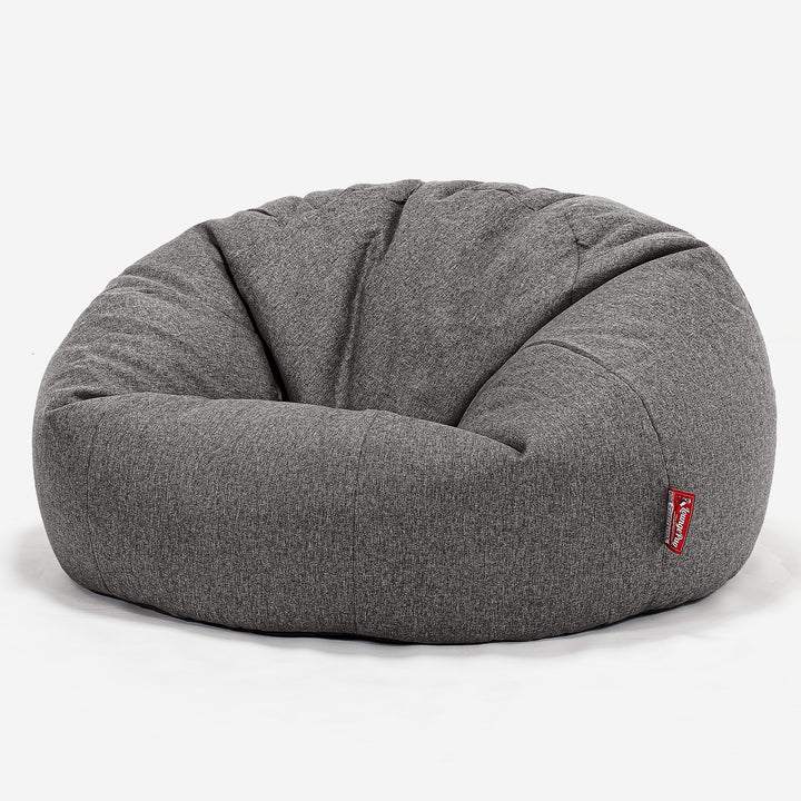 Classic Sofa Bean Bag - Interalli Wool Grey 01