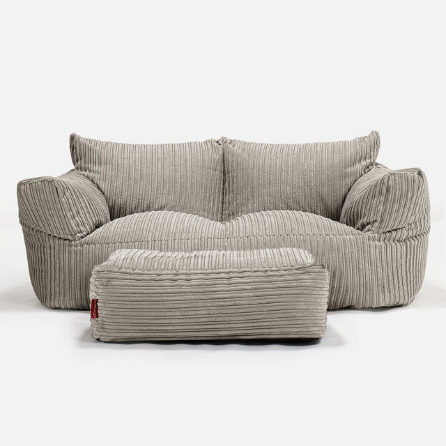 Josephine Sofa Bean Bag - Cord Mink 02