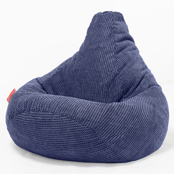 Children's Gaming Bean Bag Chair 6-14 yr - Pom Pom Purple 01
